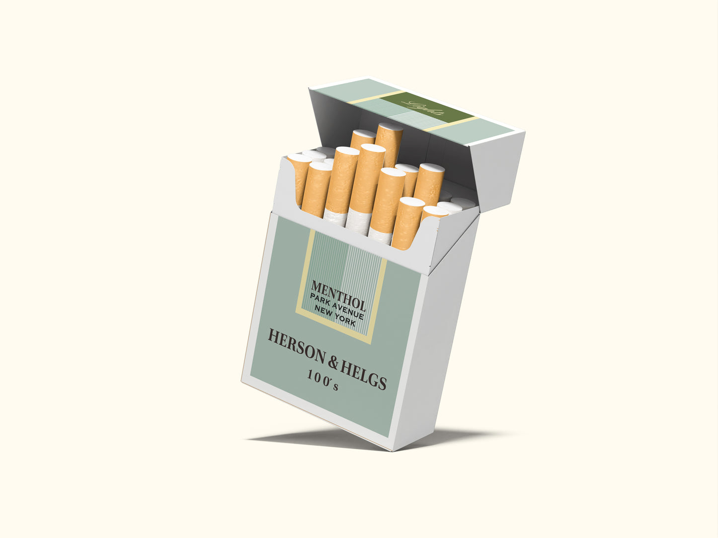 Packaging Cigarette Box Herson & Helgs 7.9x28cm