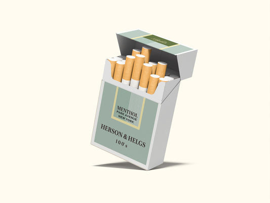 Packaging Cigarette Box Herson & Helgs 7.9x28cm