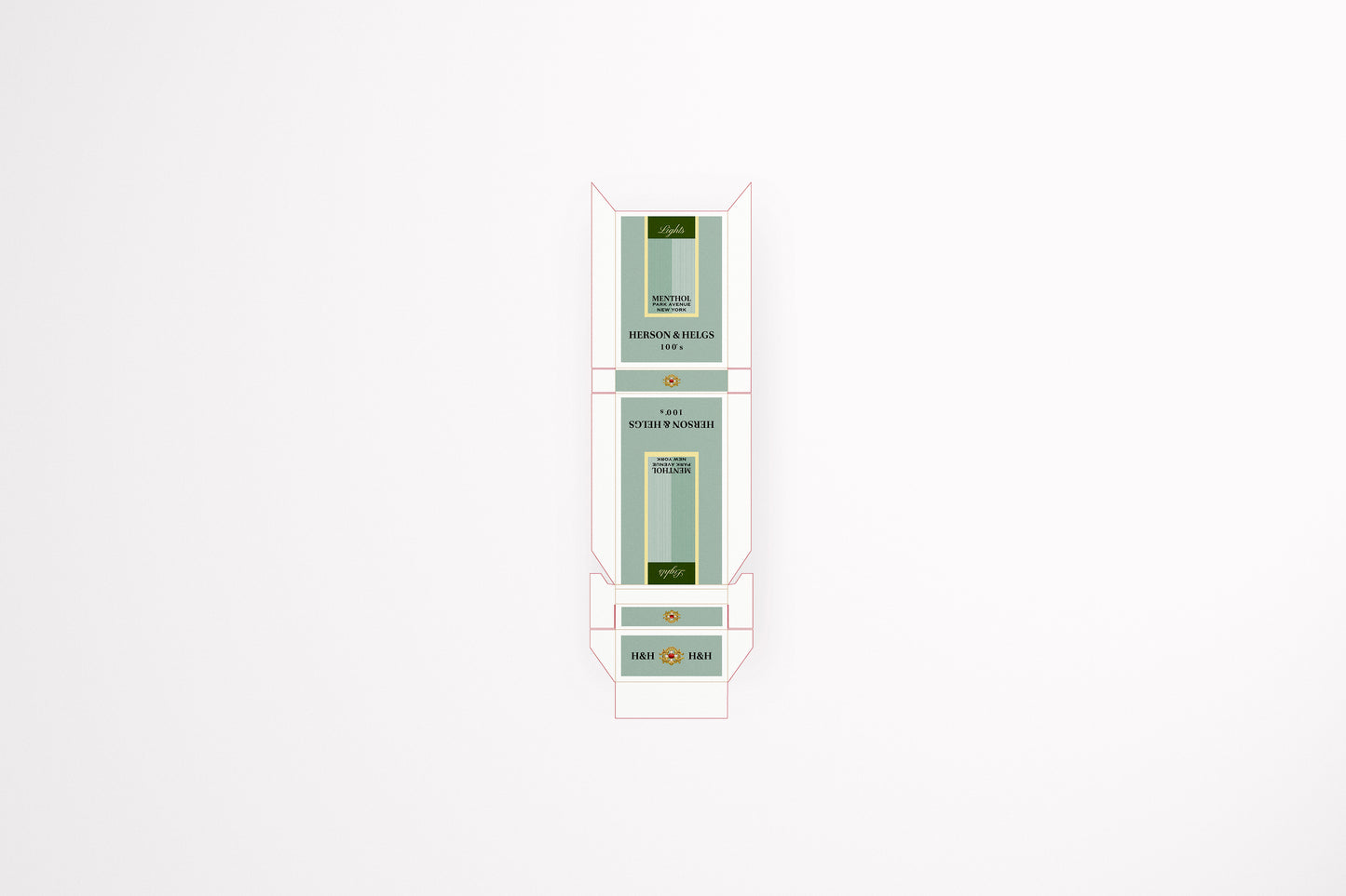 Packaging Cigarette Box Herson & Helgs 7.9x28cm