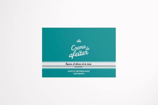 Packaging Crema Afeitar 17x11.5cm