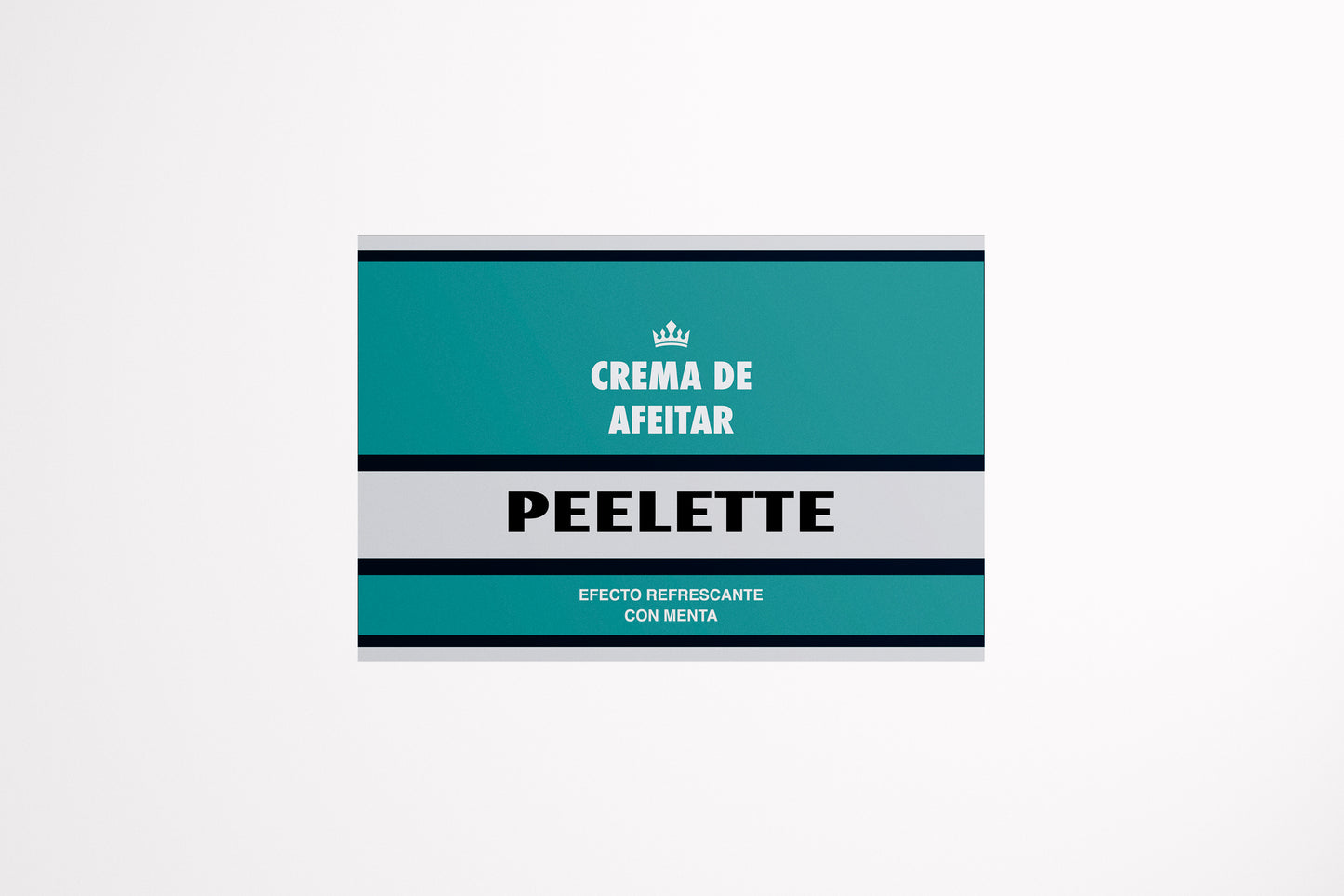 Packaging Crema Afeitar Peelette 17x11.5cm