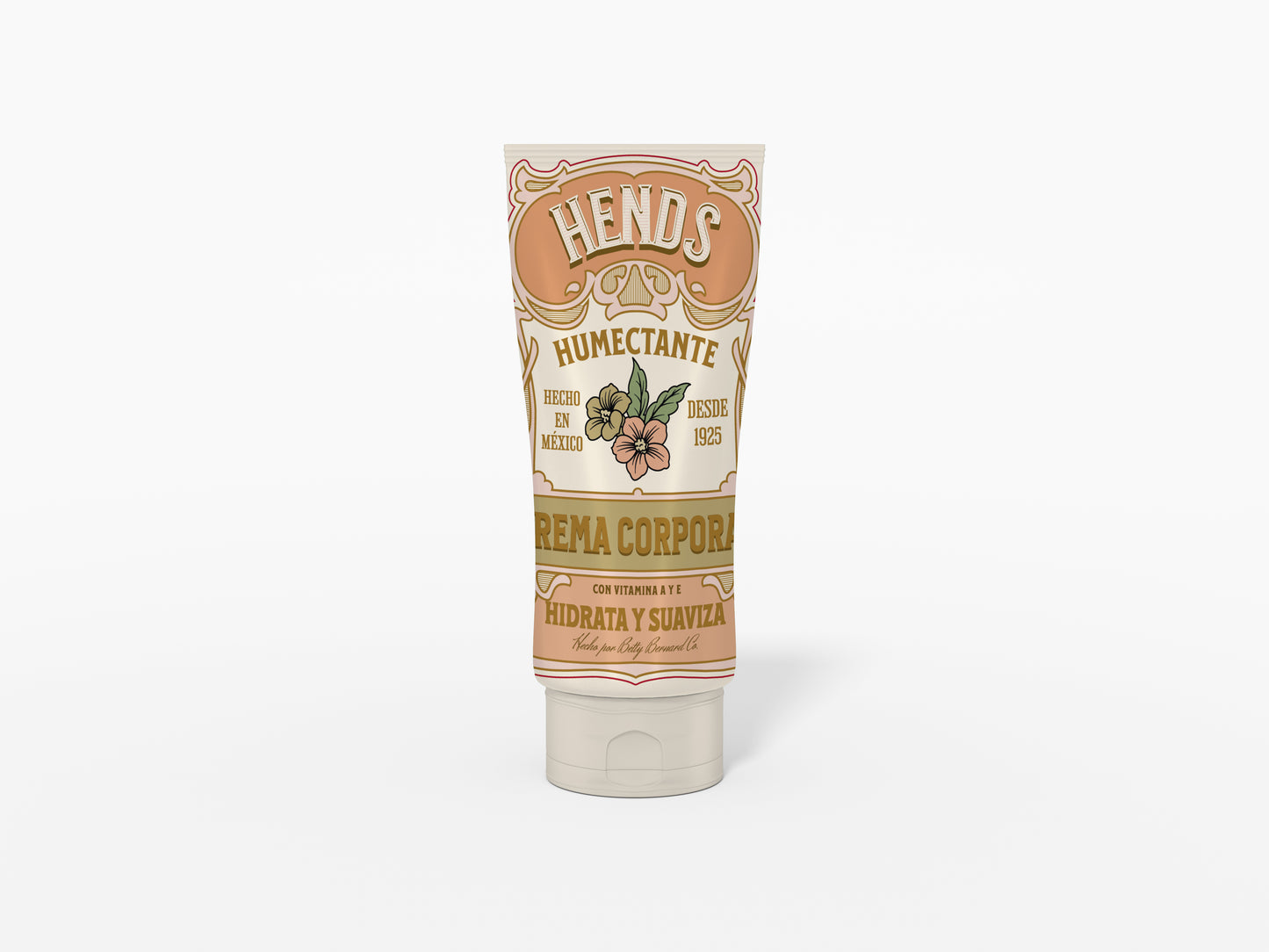 Packaging Crema Corporal Hends 6x10cm