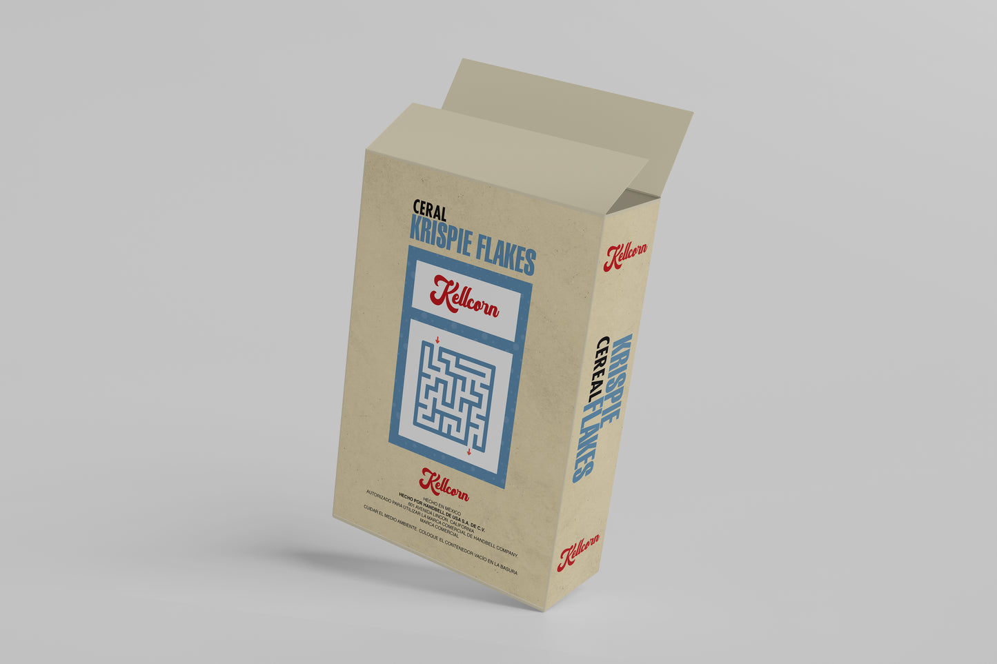 Packaging Food Cereal Kellcorn 66.8x49.9cm