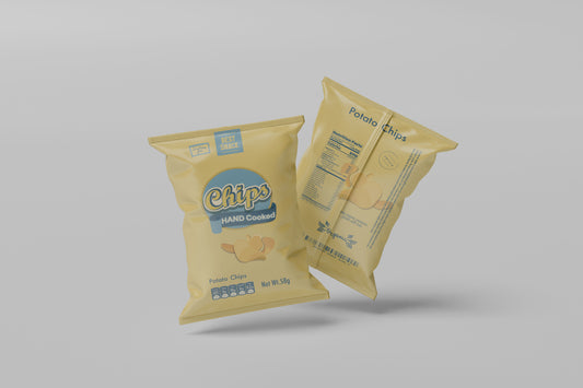 Packaging Food Chips Hand Cooked 29x25.5cm
