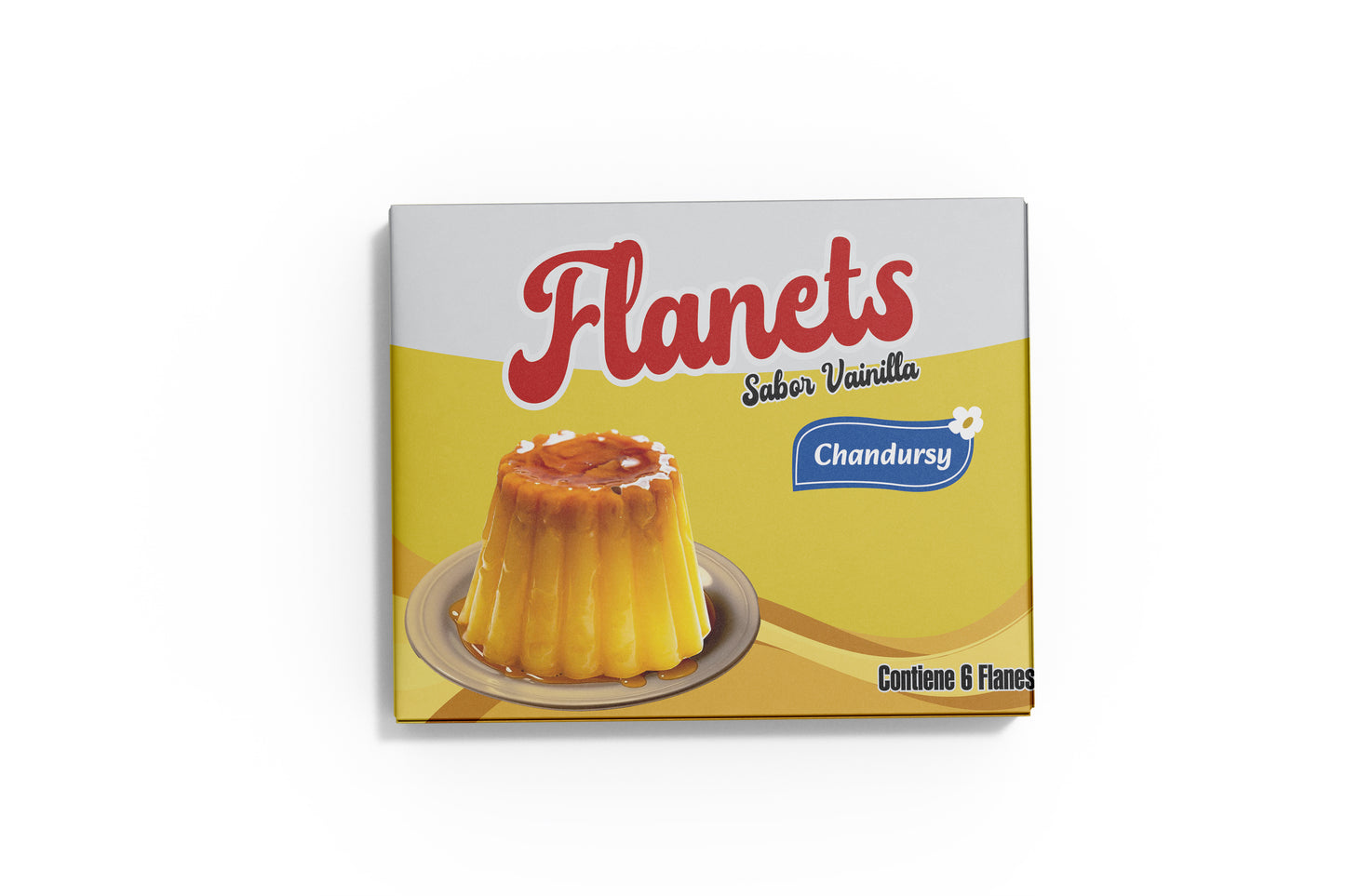 Packaging Food Flan 19.5x34cm