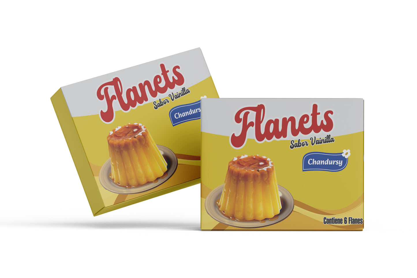 Packaging Food Flan 19.5x34cm