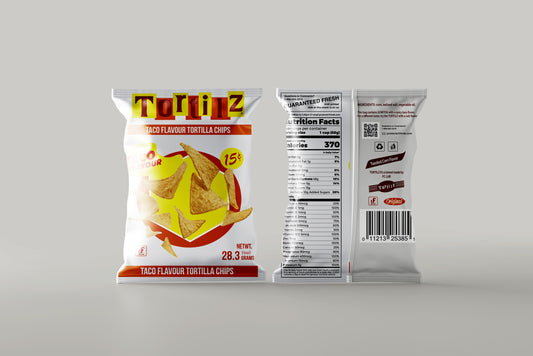 Packaging Food Nachos Tortilz Shell 40x30cm
