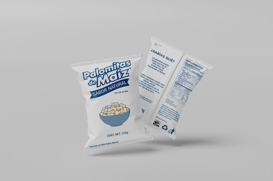 Packaging Food Palomitas Naturales Maíz 46x36cm