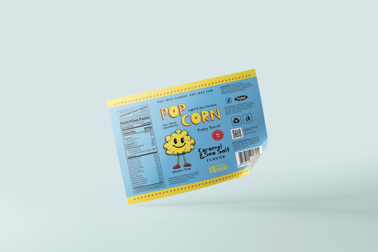 Packaging Food Popcorn Shell 30x24cm