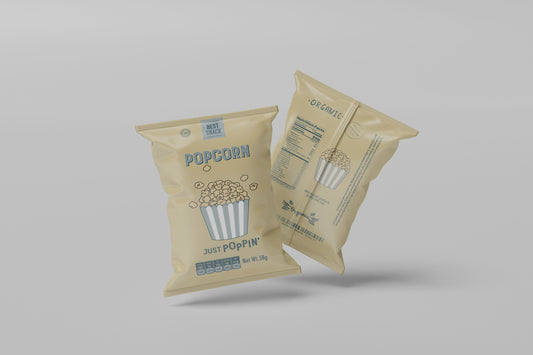 Packaging Food Popcorn Bag 29x25.5cm