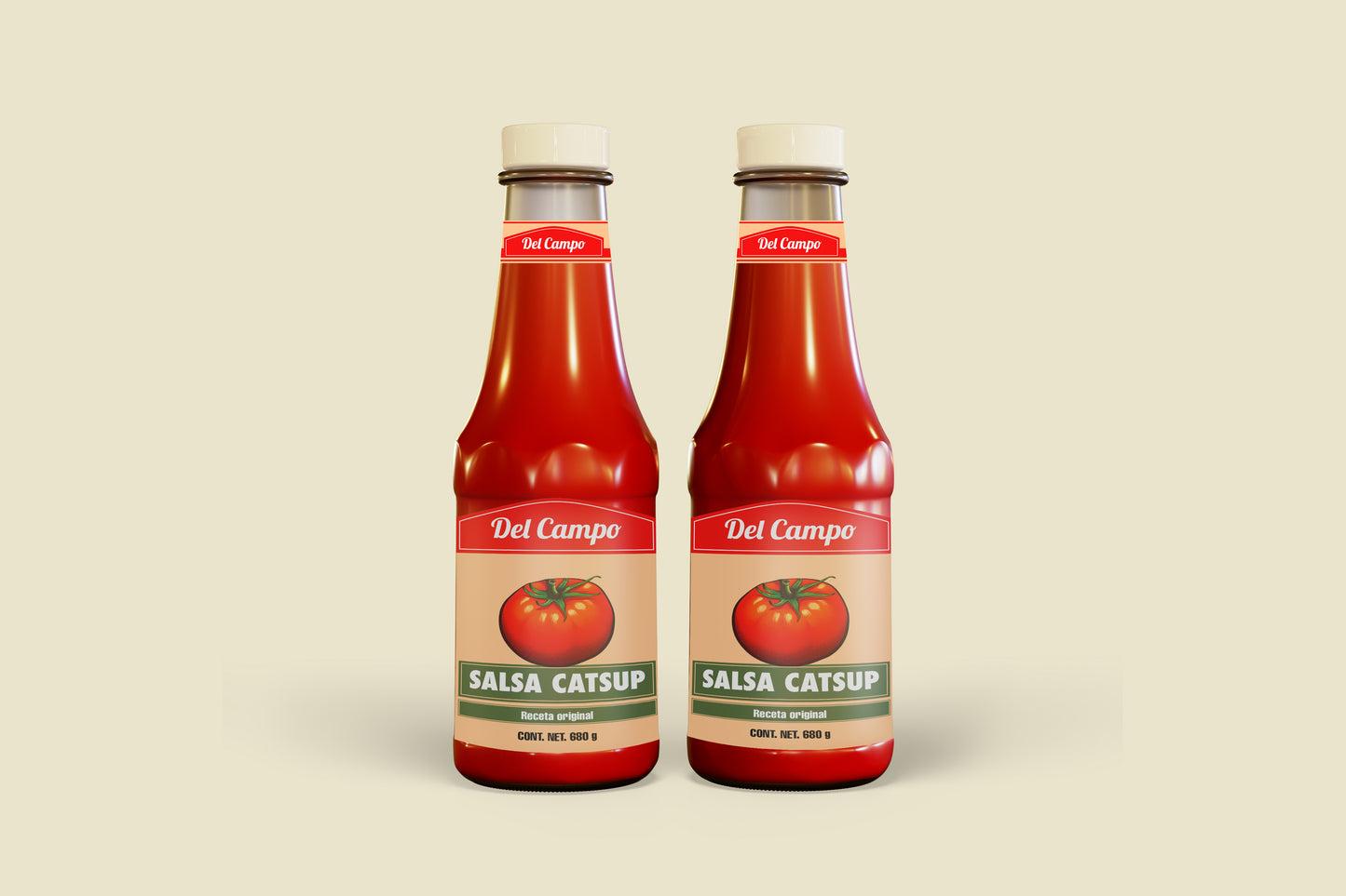 Packaging Food Salsa Catsup Del Campo 7x10cm