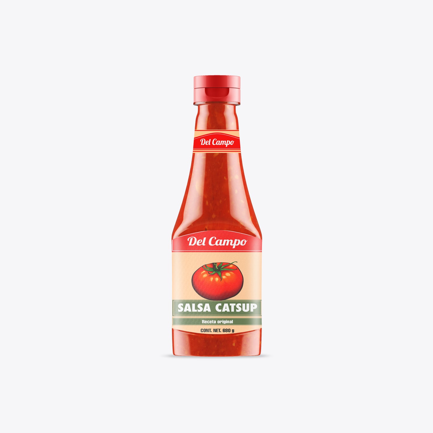 Packaging Food Salsa Catsup Del Campo 7x10cm