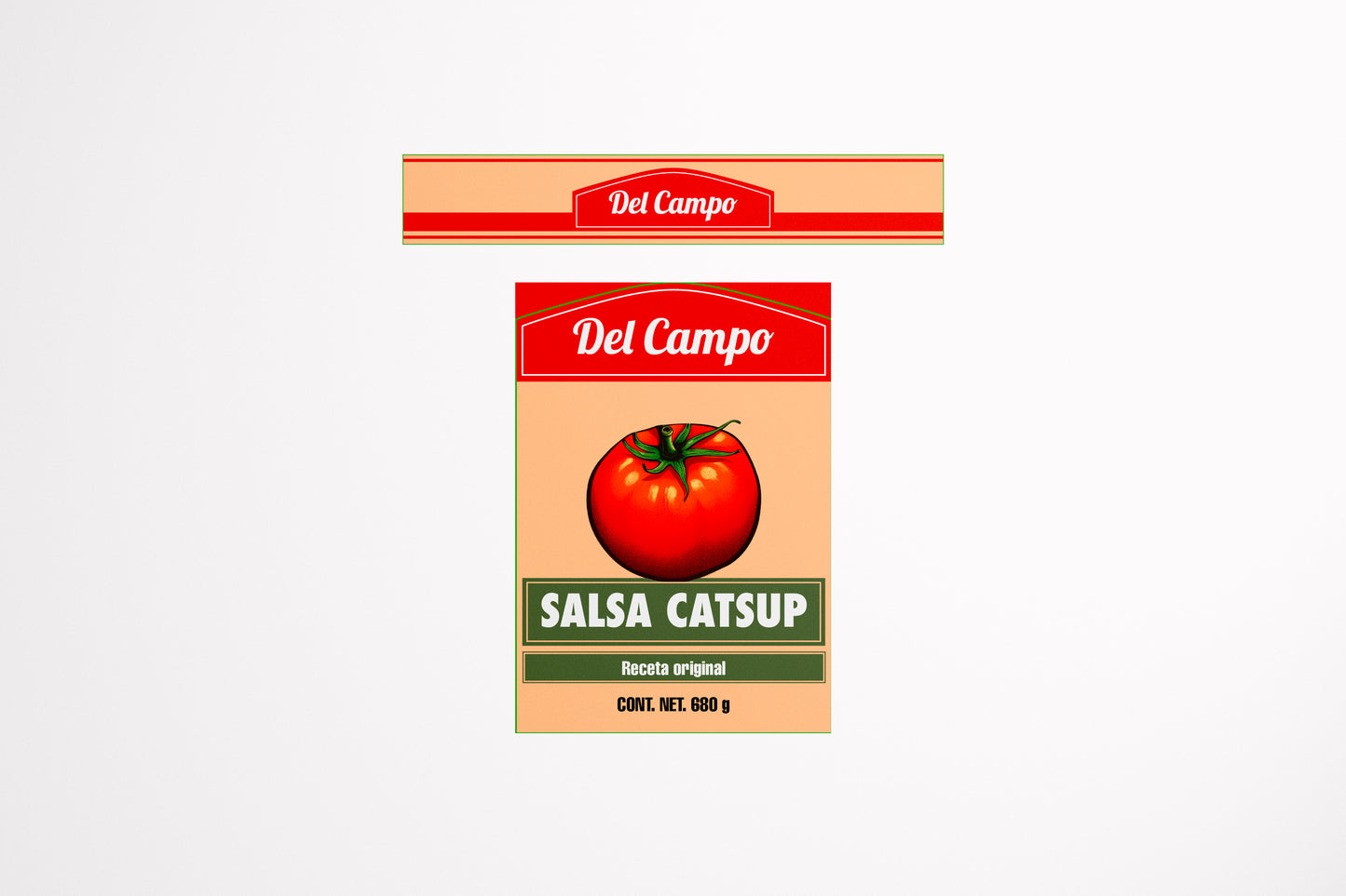 Packaging Food Salsa Catsup Del Campo 7x10cm