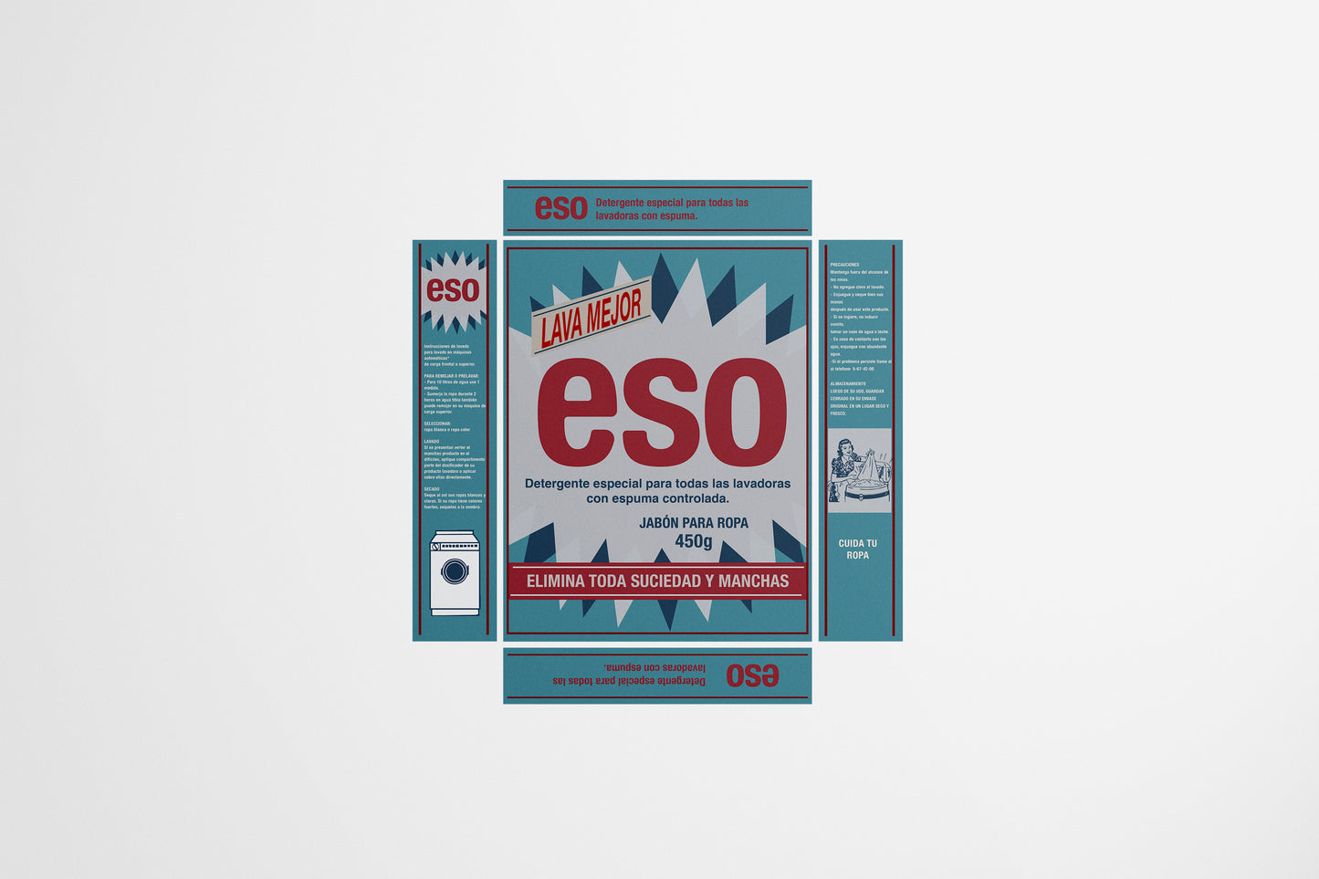 Packaging Jabón Ropa 34.9x37.2cm