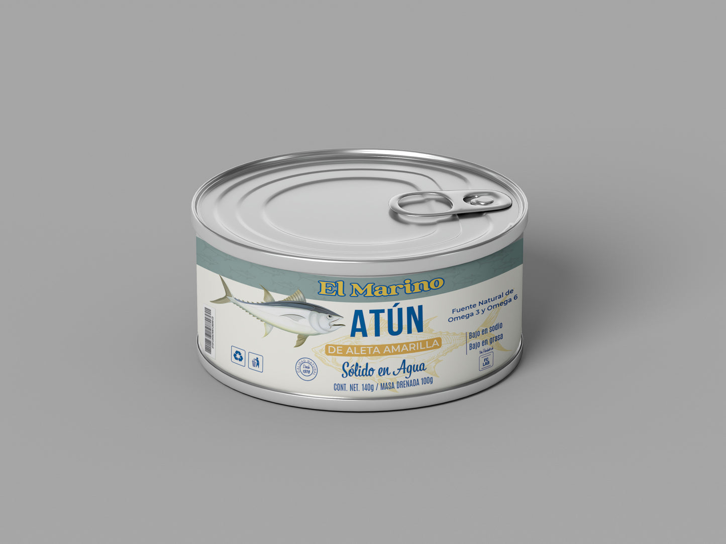 Packaging Pet Food Tuna Green Cat Can 8.5x3.4cm