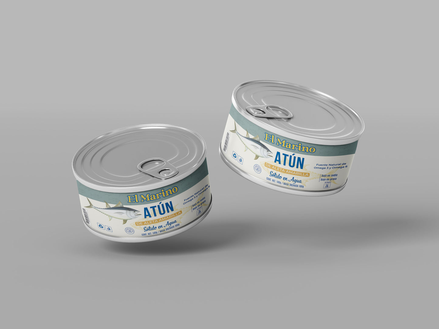 Packaging Pet Food Tuna Green Cat Can 8.5x3.4cm