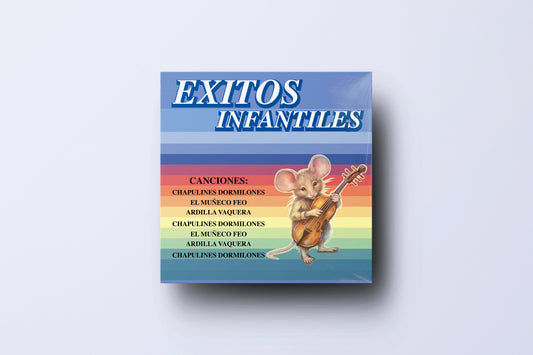 Packaging Vinyl Record Éxitos Infantiles 63.5x34.9cm