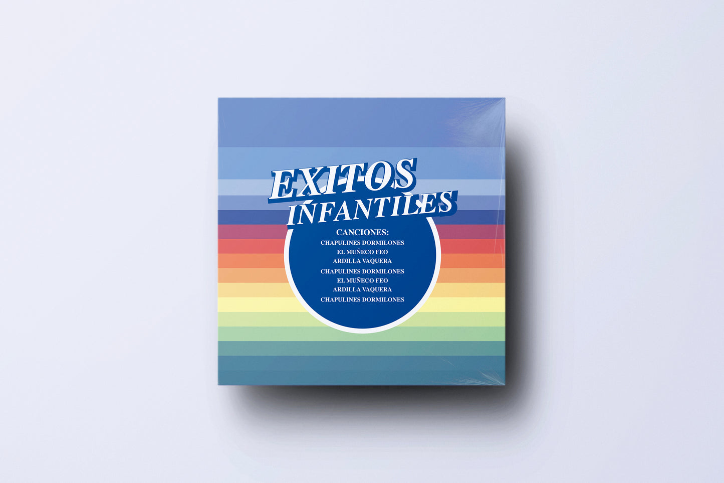 Packaging Vinyl Record Éxitos Infantiles 63.5x34.9cm