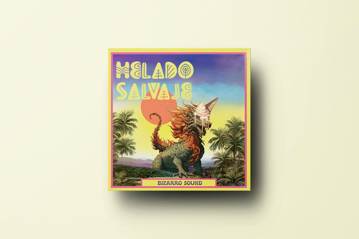 Packaging Vinyl Record Helado Salvaje 64x35cm