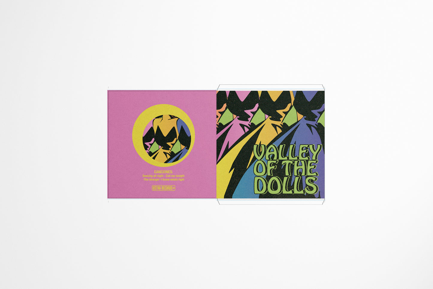 Packaging Vinyl Record Valley Of The Dolls 63.5x34.9cm