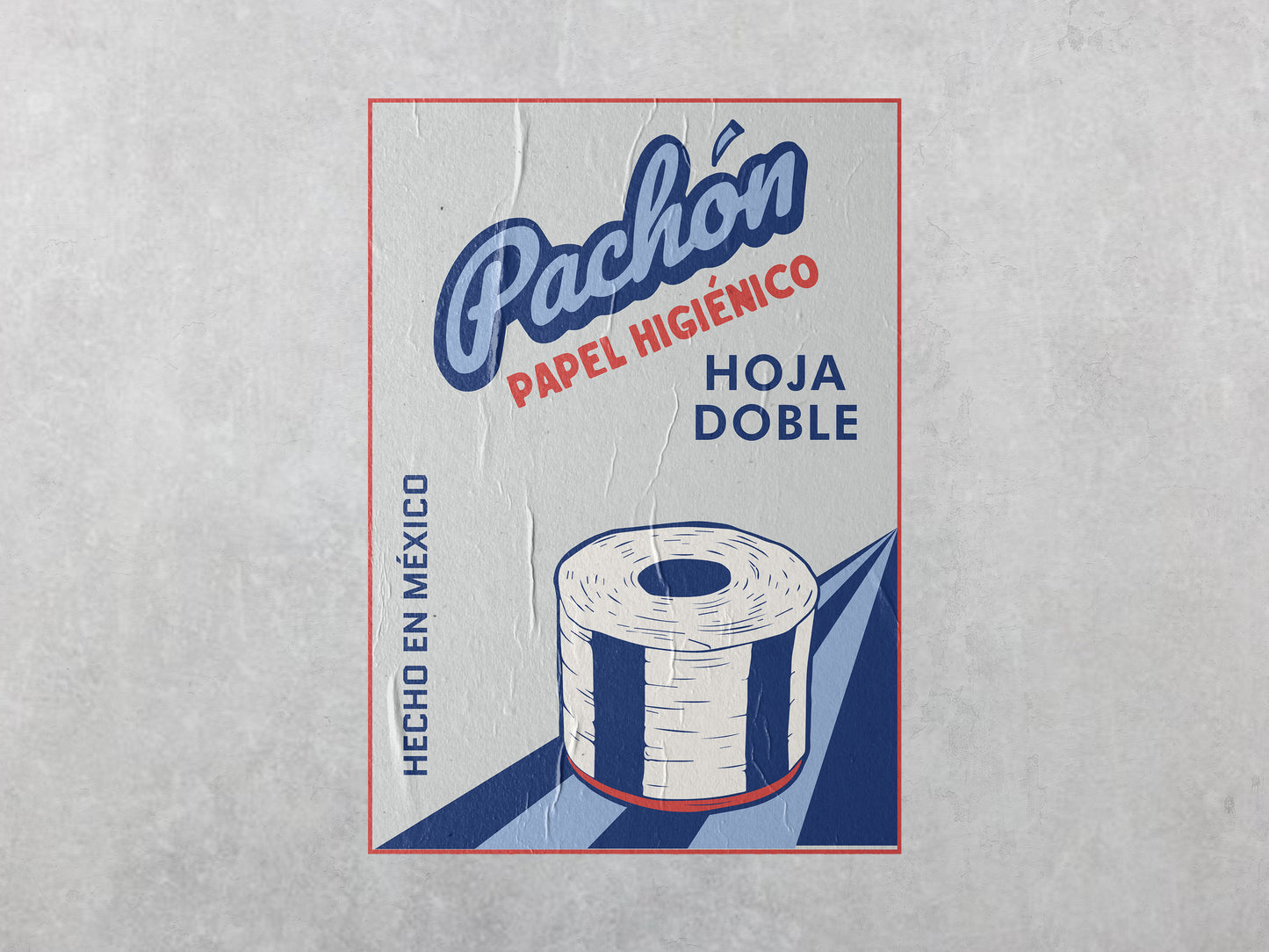 Print Abarrotes Grocery Store Toilet Paper Kitsch Advertisement 50x70cm