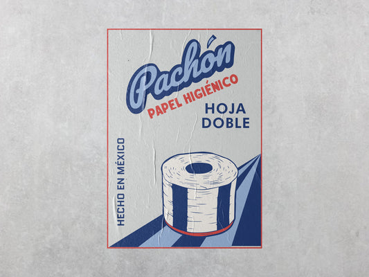 Print Abarrotes Grocery Store Toilet Paper Kitsch Advertisement 50x70cm