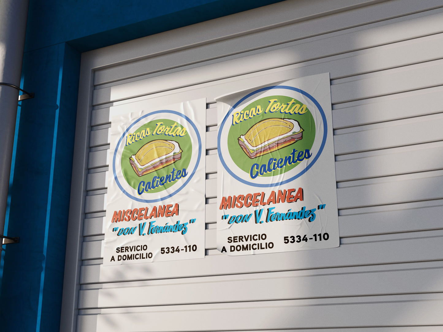 Print Abarrotes Grocery Store Tortas Kitsch Advertisement 60x90cm