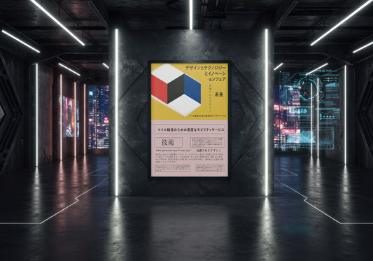 Print Technology Japanese Innovation Fair Advertisement 21.5x28cm