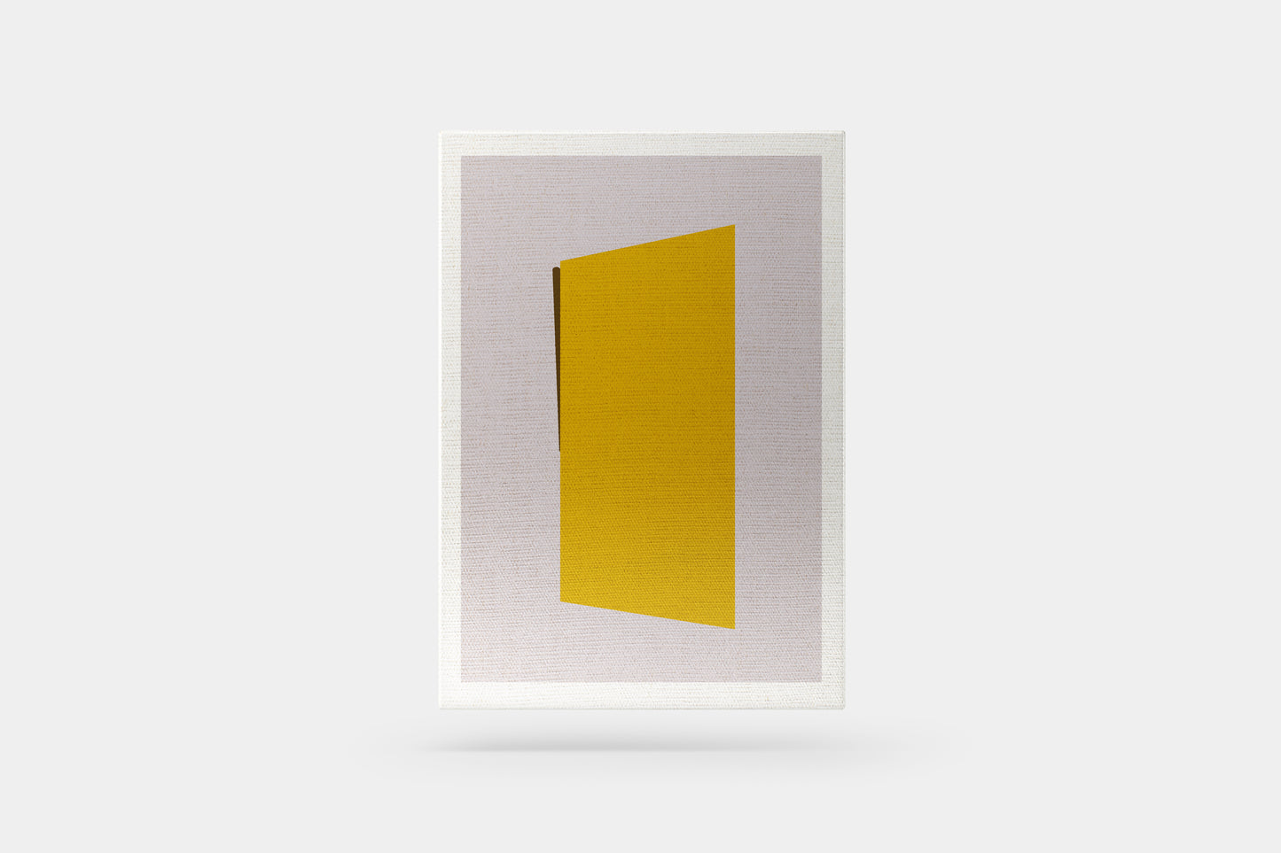 Print Abstract Yellow Door Paint 48x57cm