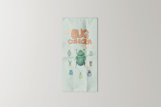 Print Animal Bug Collector Illustration 125x240cm