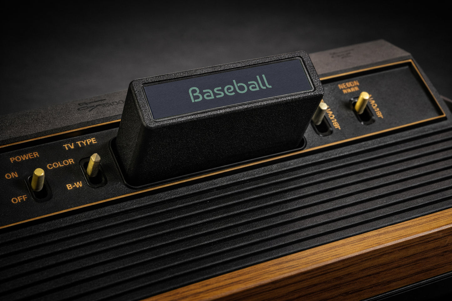 Print Atari Video Game Sticker Baseball 7x10