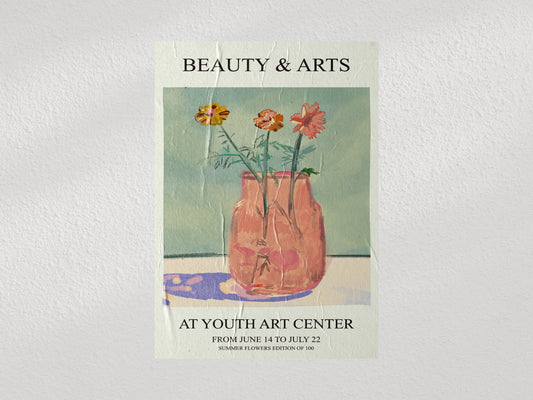 Print Beauty & Arts Art Center Advertisement 56x94cm