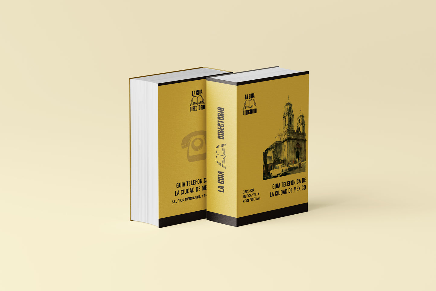 Print Book Cover Guía Amarilla Directorio V1 69x27.5cm