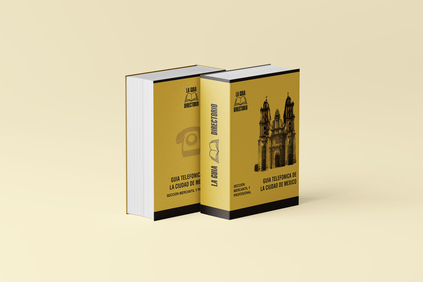 Print Book Cover Guía Amarilla Directorio V2 68x27.5cm