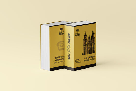 Print Book Cover Guía Amarilla Directorio V2 68x27.5cm