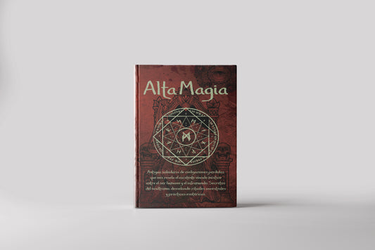Print Book Cover Ocultismo Alta Magia 24x18.6cm