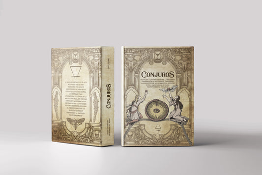Print Book Cover Ocultismo Conjuros 31x22cm