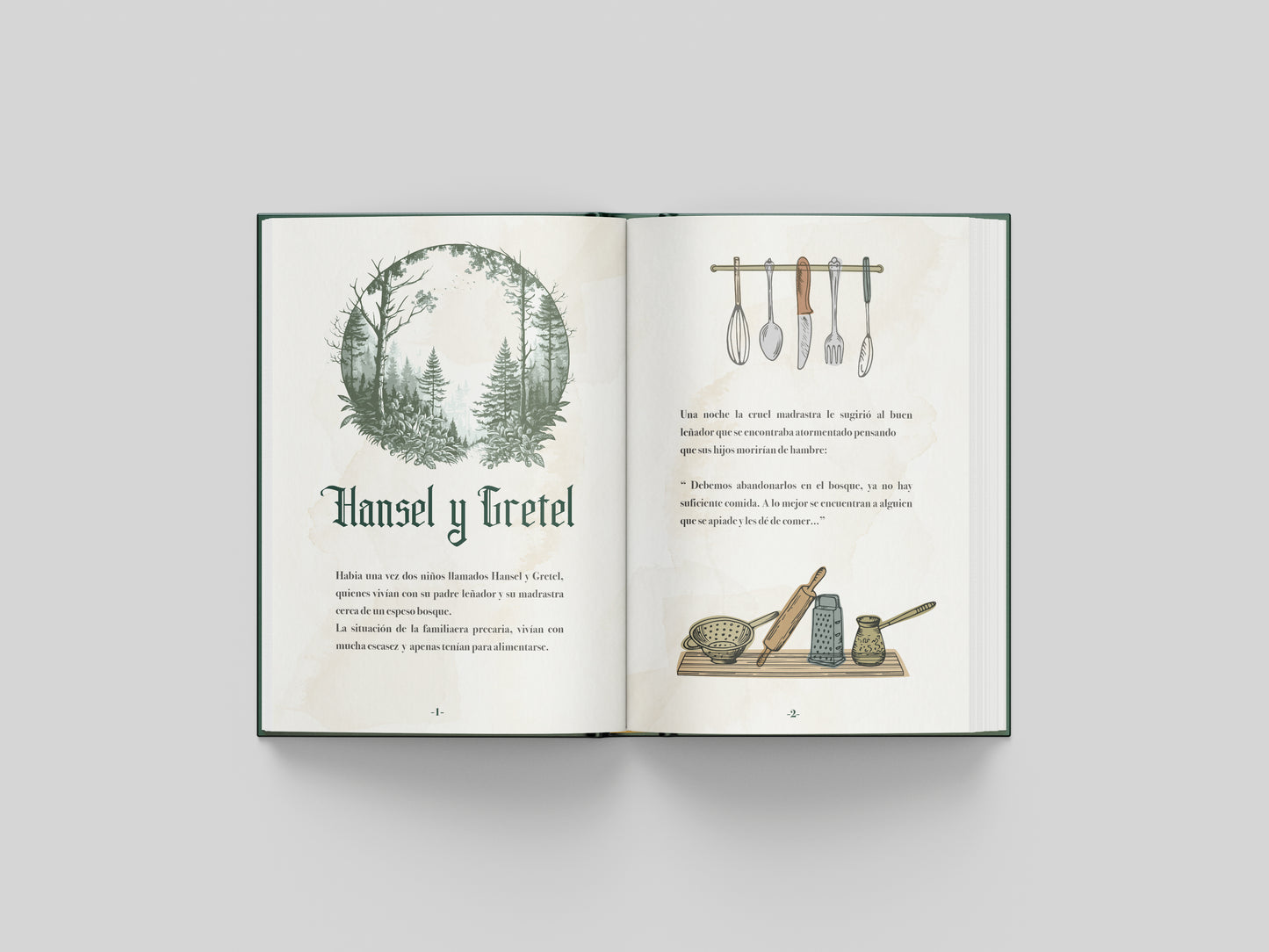 Print Book Hansel & Gretel 17x25cm