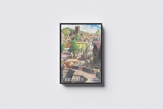 Print City Britain Vintage Paint 40x60cm