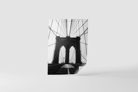 Print City Brooklyn Bridge Photography 50x70cm