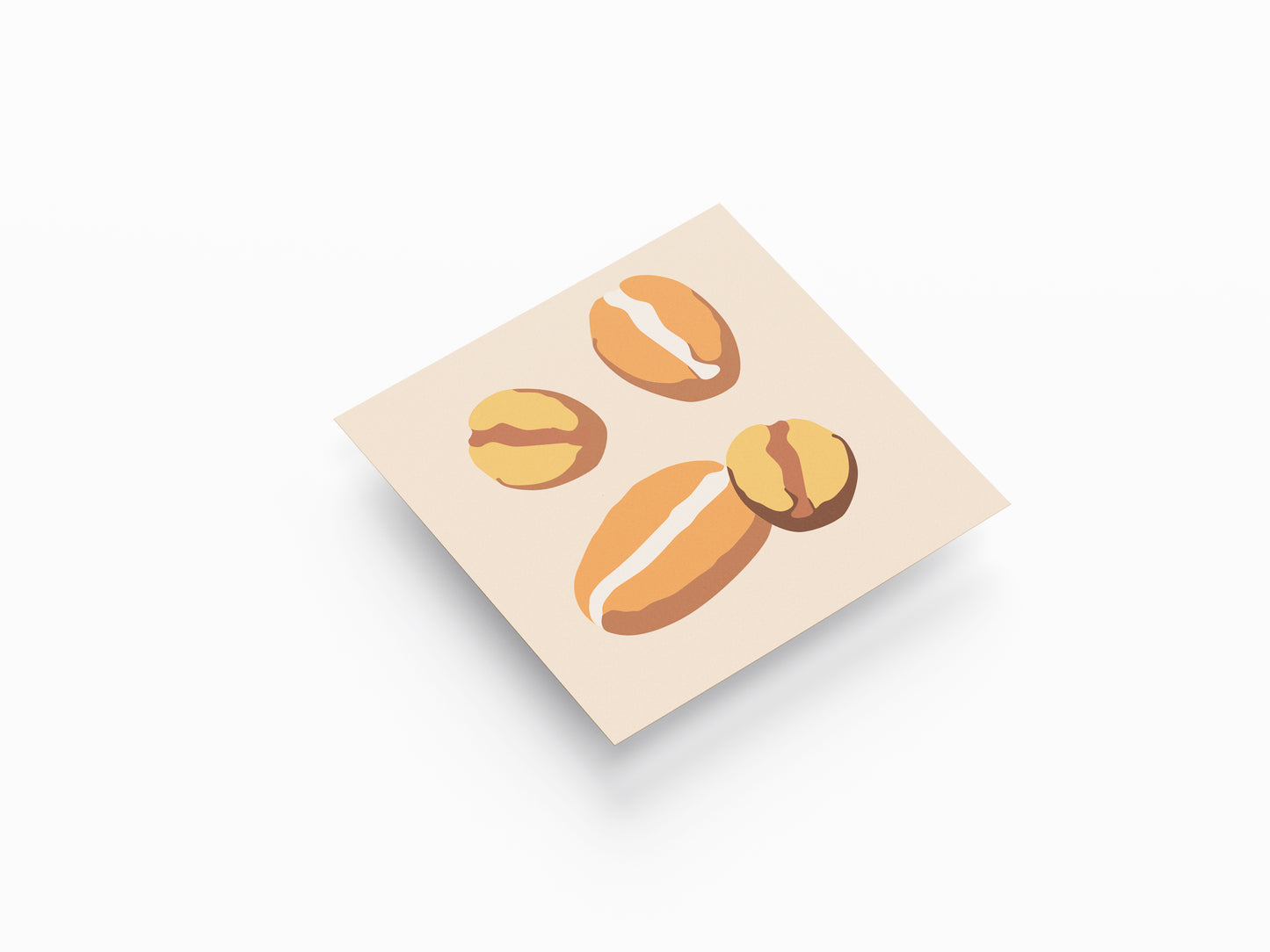 Print Food Coffee Beans Pop Art 40x40cm