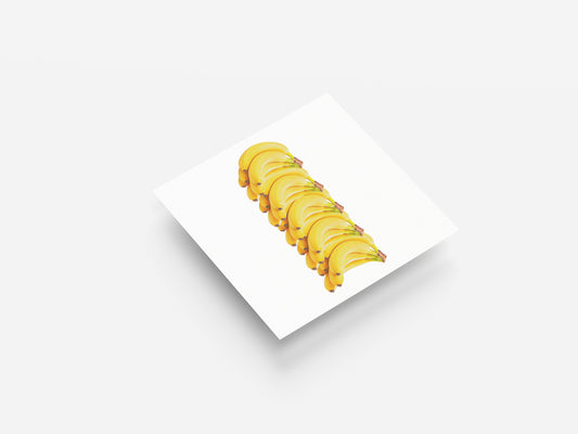 Print Food Fruit Banana Stalk Photography 80x90cm