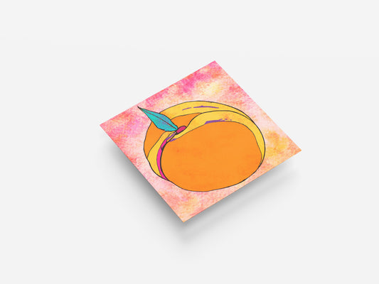 Print Food Fruit Peach Illustration 40x40cm