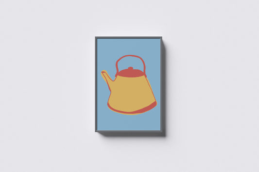 Print Food Kettle Pop Art 31x40cm