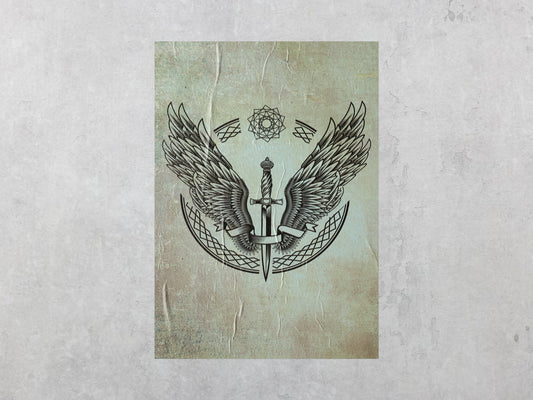 Print Urban Wings 60x90cm