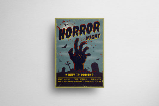 Print Urban Horror Retro 60x90cm