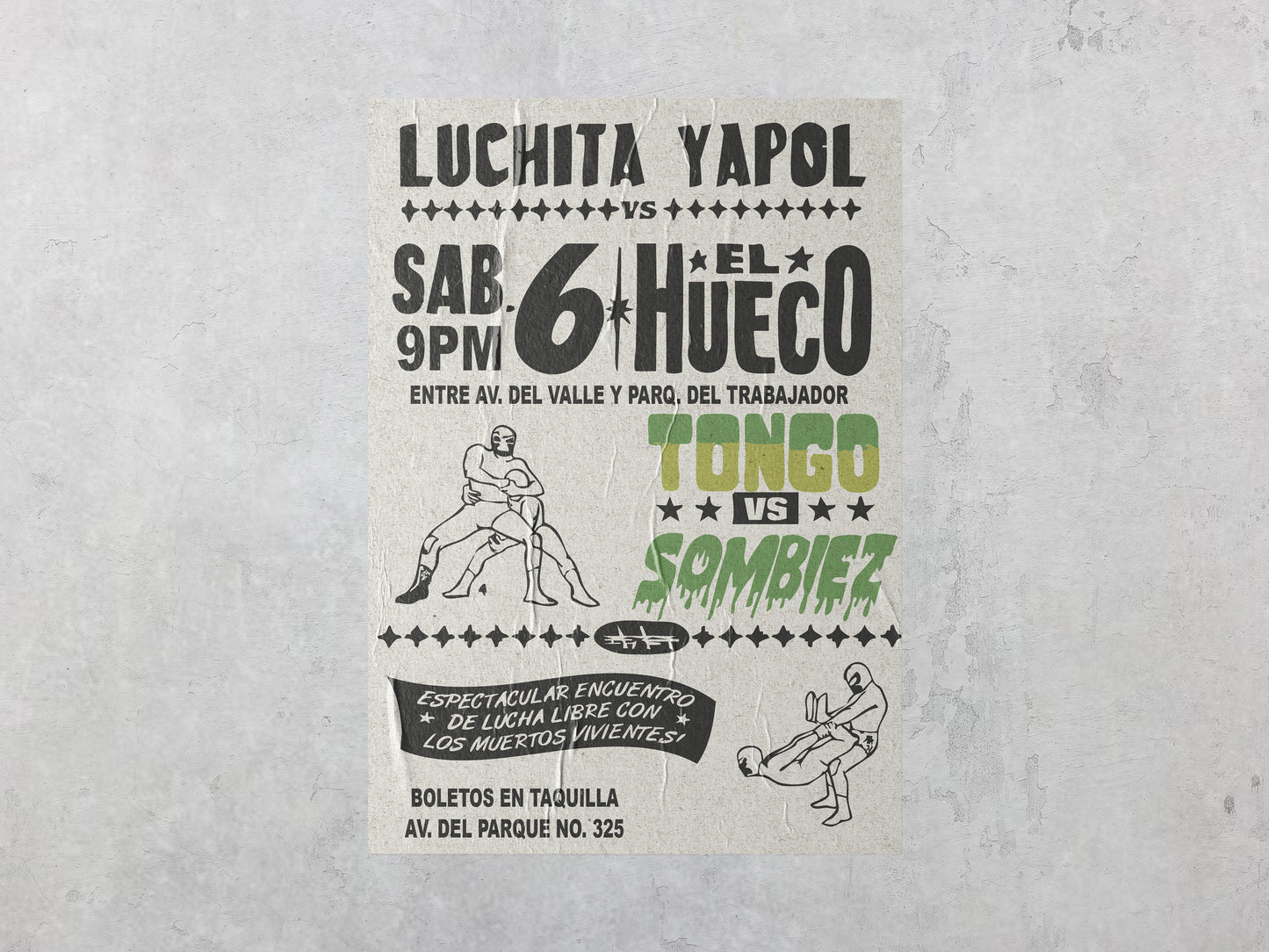 Print Urban Kitsch Advertisement Luchita 15x22.5cm