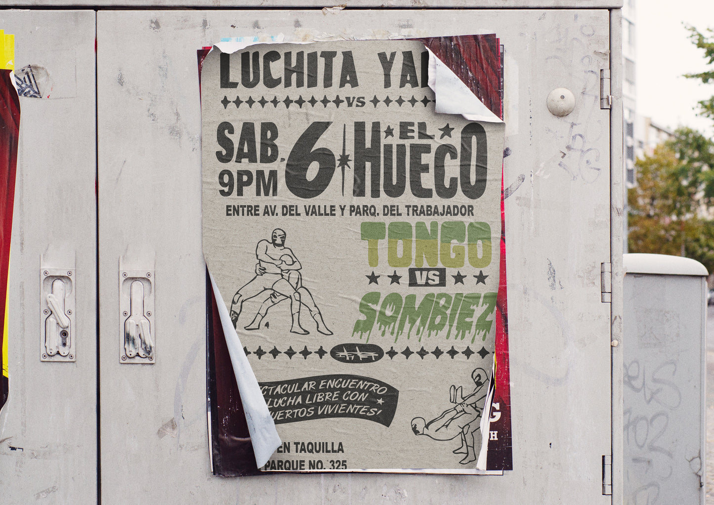 Print Urban Kitsch Advertisement Luchita 15x22.5cm