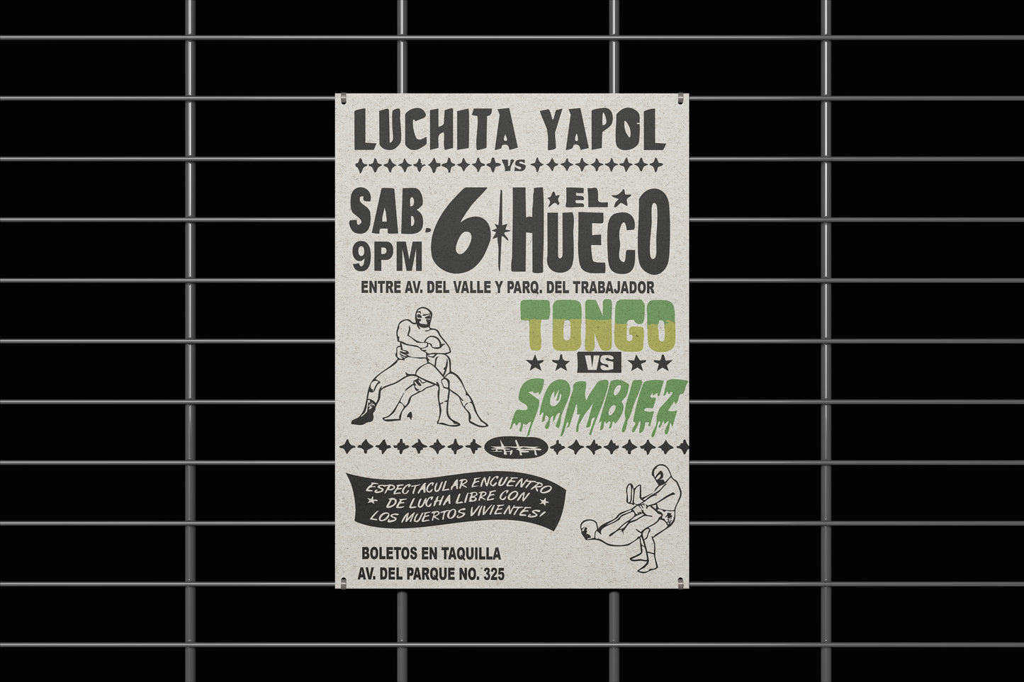 Print Urban Kitsch Advertisement Luchita 15x22.5cm