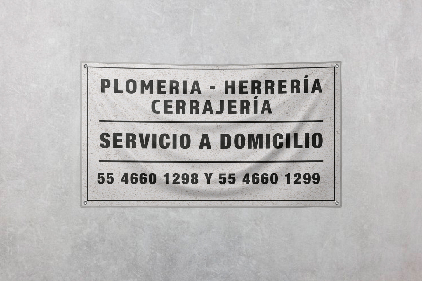 Print Urban Kitsch Advertisement Plomeria 62.5x35.8cm